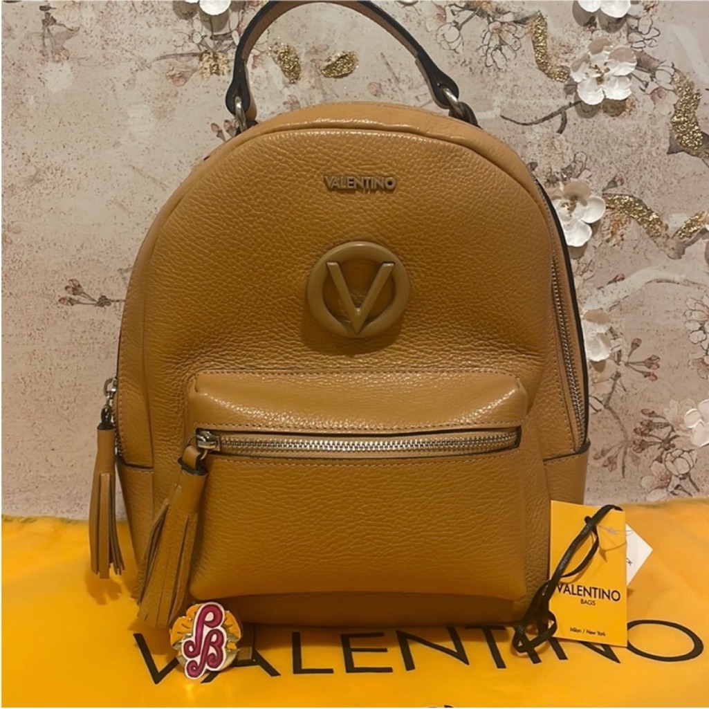 New Valentino Bastien Dollaro Backpack By Mario Valentino